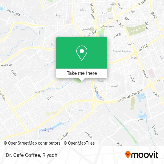 Dr. Cafe Coffee map