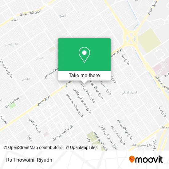 Rs Thowaini map