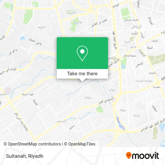 Sultanah map