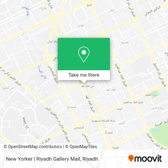 New Yorker | Riyadh Gallery Mall map