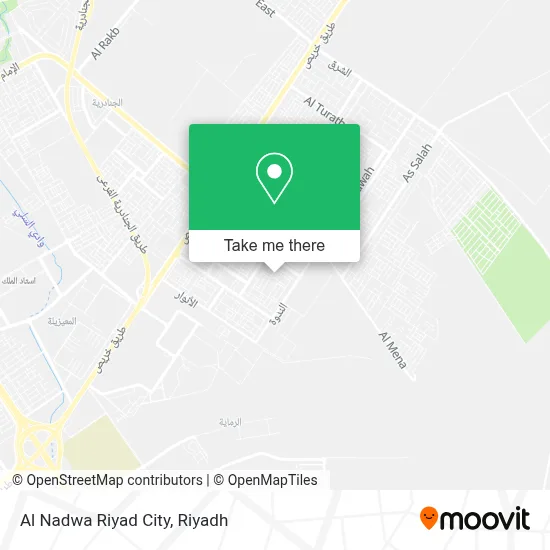 Al Nadwa Riyad City map