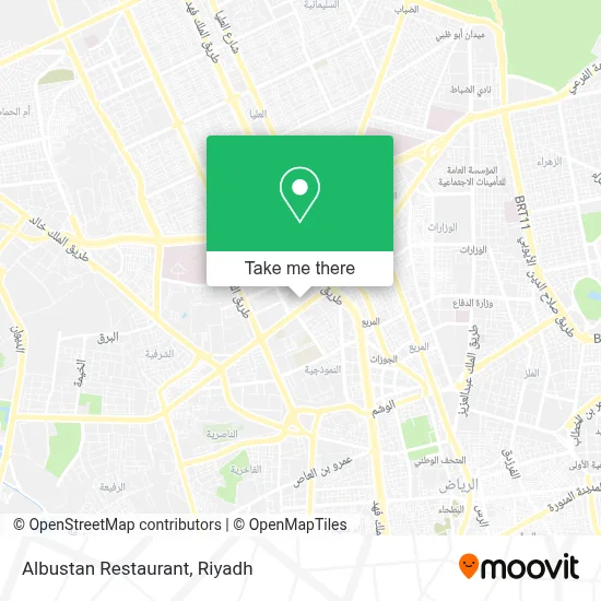Albustan Restaurant map