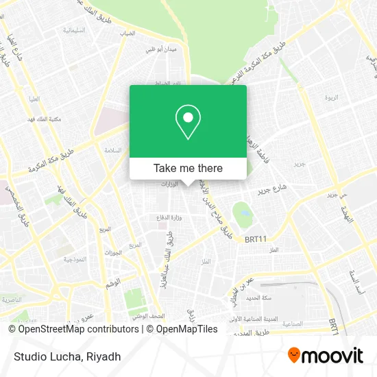 Studio Lucha map