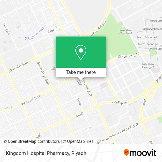 Kingdom Hospital Pharmacy map