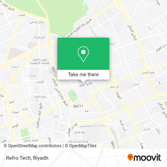 Refro Tech map