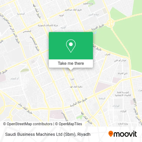 Saudi Business Machines Ltd (Sbm) map