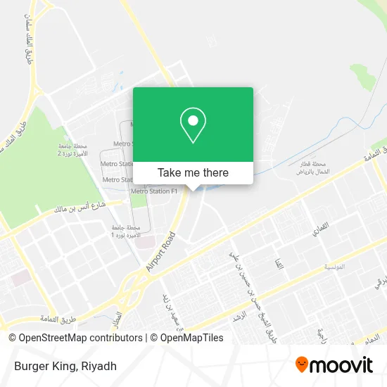Burger King map