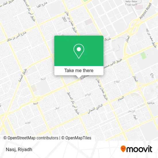 Nasj map