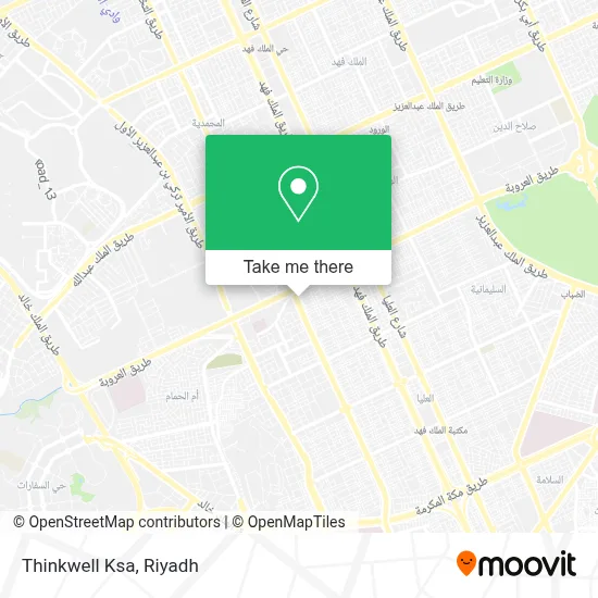 Thinkwell Ksa map
