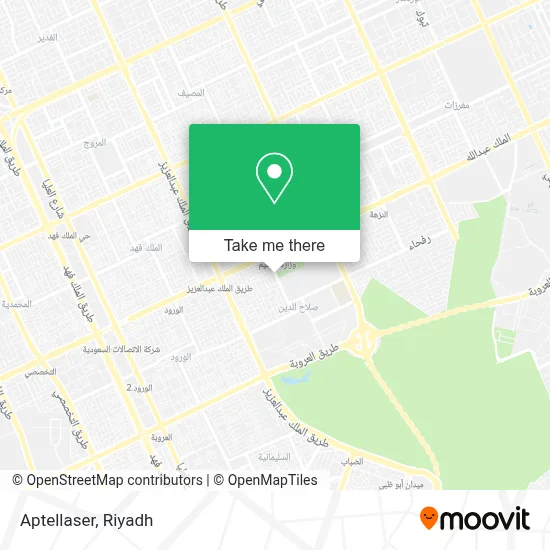 Aptellaser map