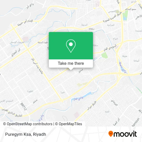 Puregym Ksa map