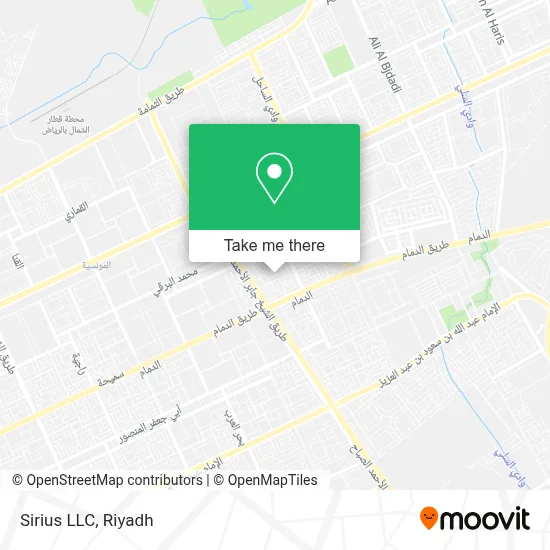 Sirius LLC map