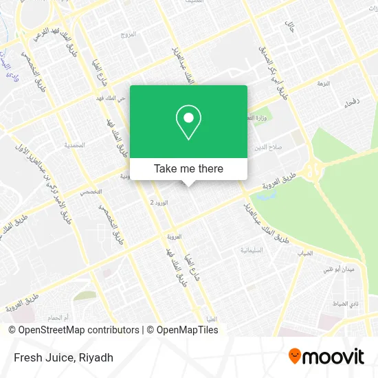 Fresh Juice map