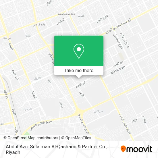 Abdul Aziz Sulaiman Al-Qashami & Partner Co. map