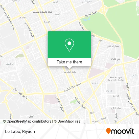 Le Labo map