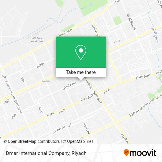 Dmar International Company map