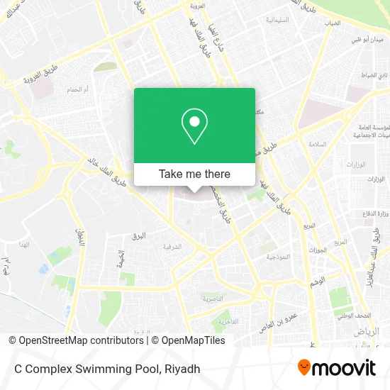 C Complex Swimming Pool map