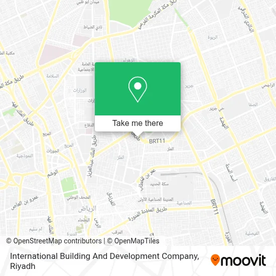 International Building And Development Company map