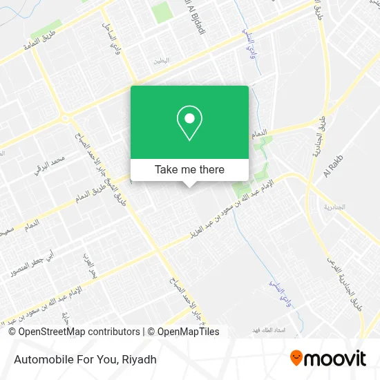 Automobile For You map