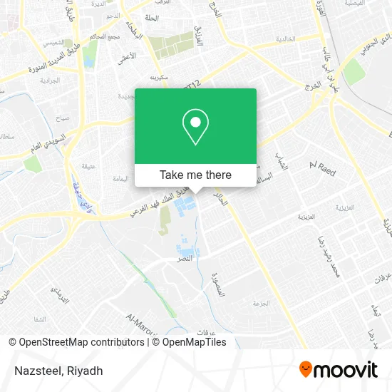 Nazsteel map