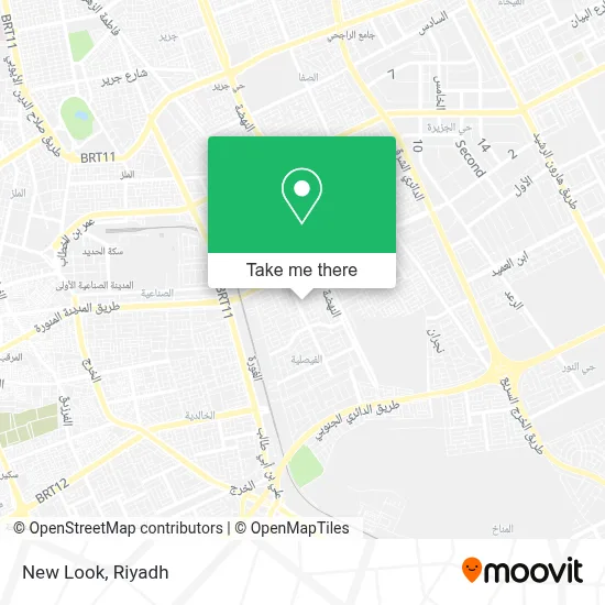 New Look map