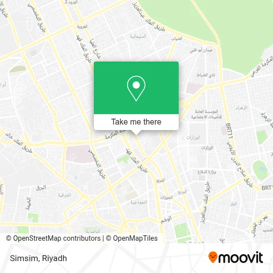 Simsim map