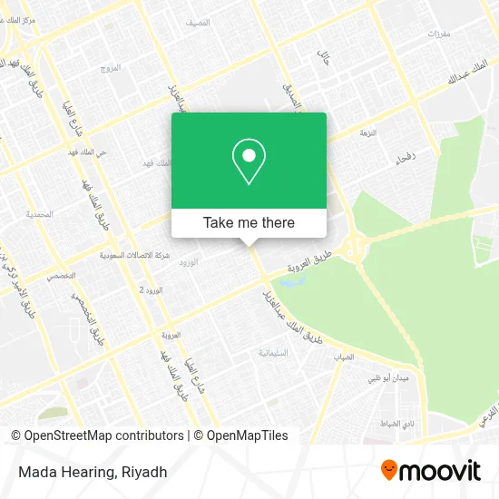 Mada Hearing map