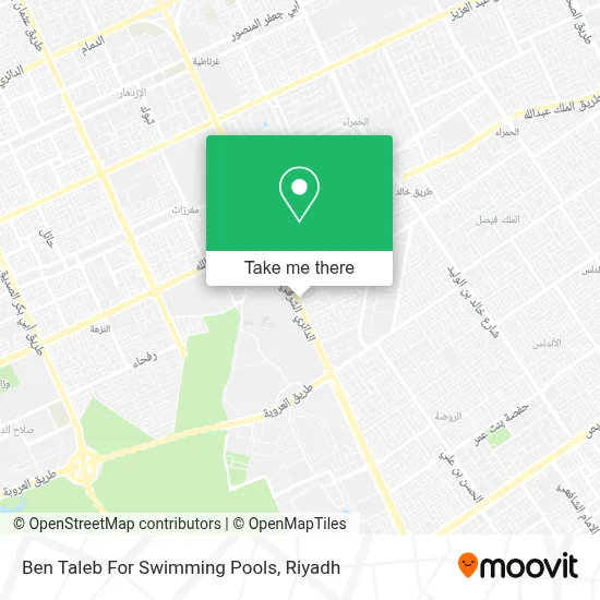 Ben Taleb For Swimming Pools map