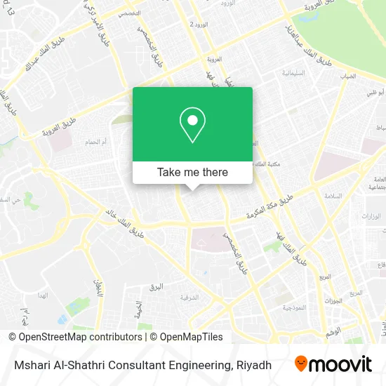 Mshari Al-Shathri Consultant Engineering map