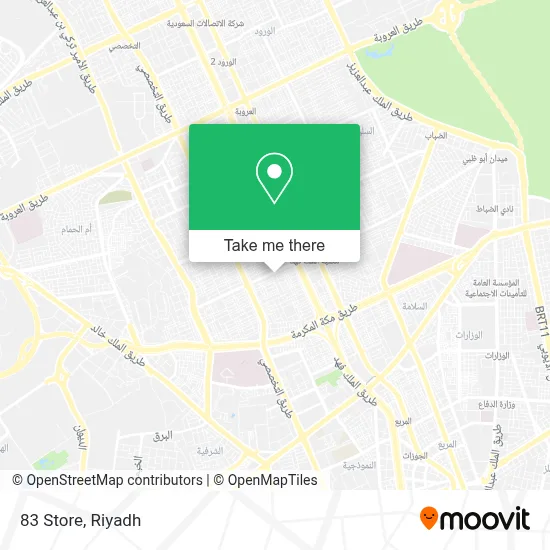 83 Store map