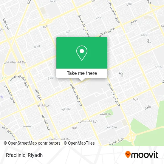 Rfaclinic map