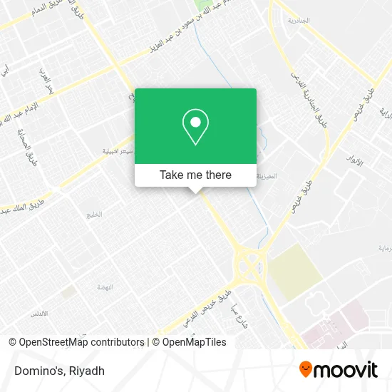 Domino's map