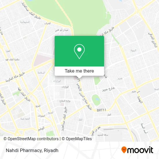 Nahdi Pharmacy map
