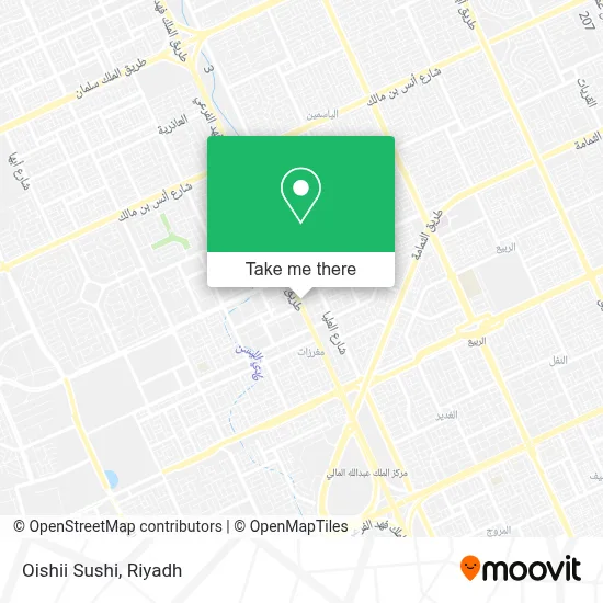 Oishii Sushi map