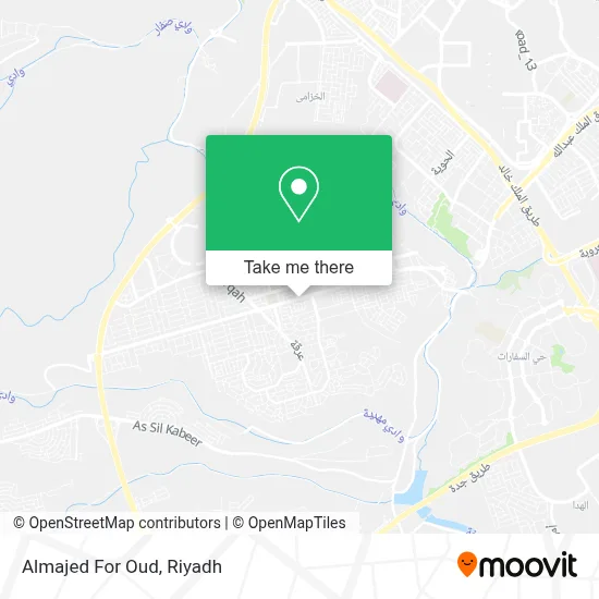 Almajed For Oud map