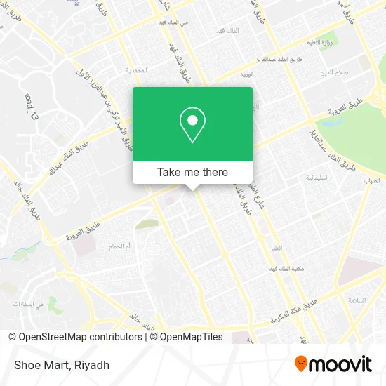 Shoe Mart map