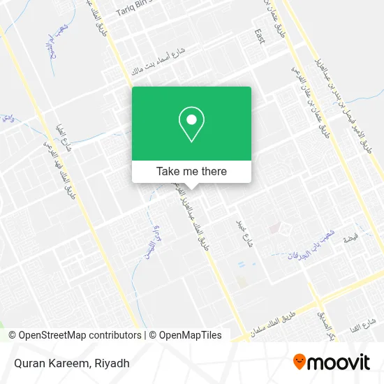 Quran Kareem map
