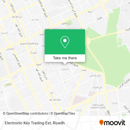 Electronic Key Trading Est map