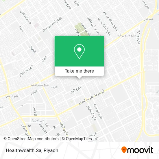 Healthwealth.Sa map