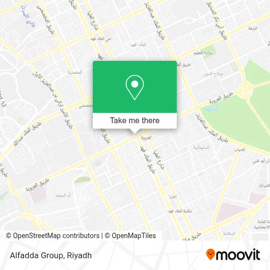 Alfadda Group map