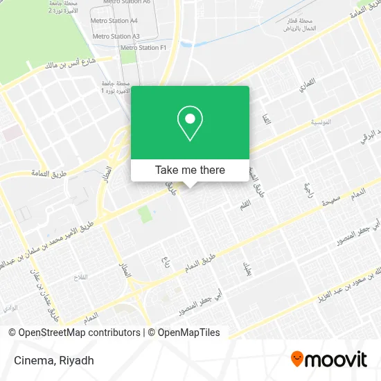 Cinema map