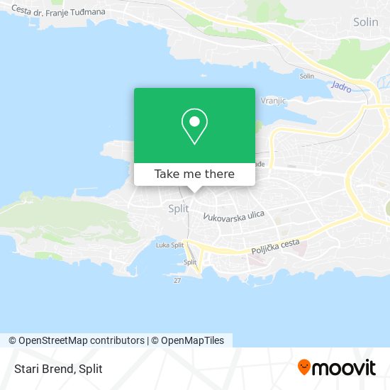 Stari Brend map