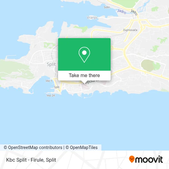 Kbc Split - Firule map