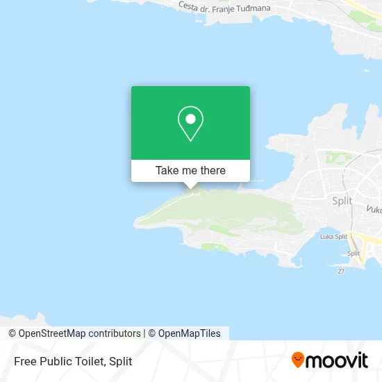 Free Public Toilet map