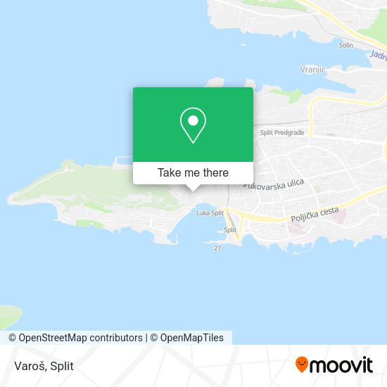 Varoš map