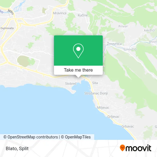 Blato map