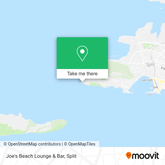 Joe's Beach Lounge & Bar map