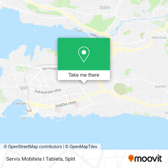 Servis Mobitela I Tableta map