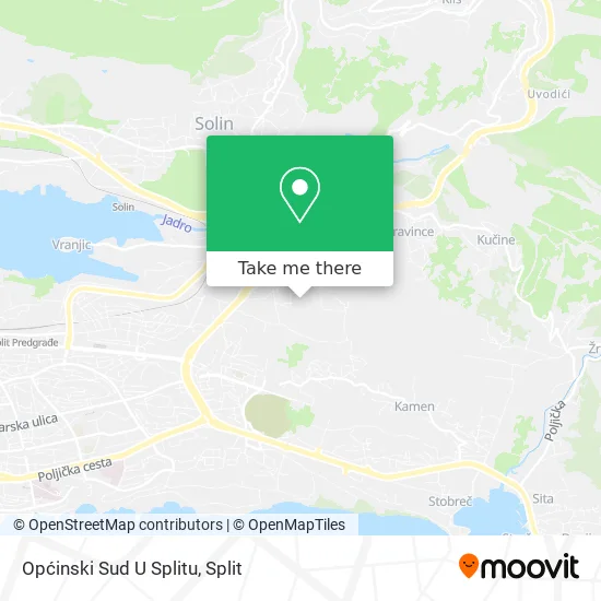Općinski Sud U Splitu map