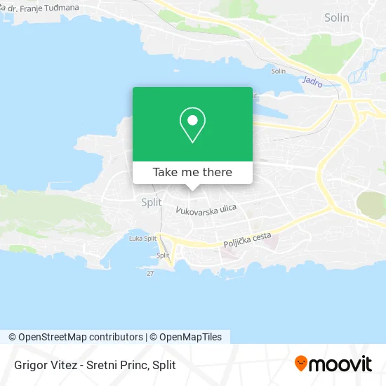 Grigor Vitez - Sretni Princ map